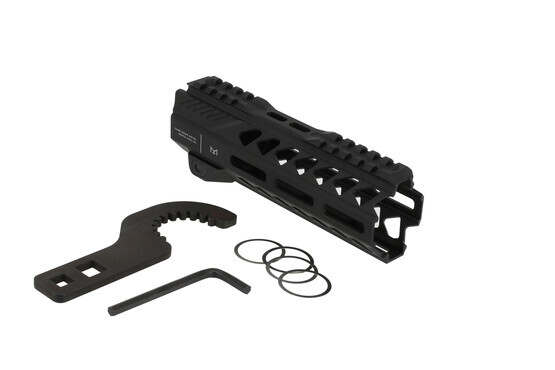 The Strike Industries Free float strike rail handguard comes with all the necessary tools for installation